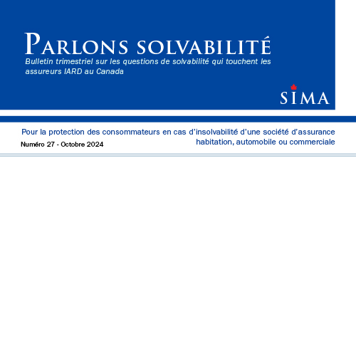 Parlons Solvabilité – Numéro 27